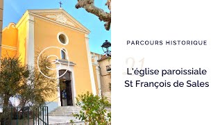 Parcours historique de Bandol  léglise paroissiale St François de Sales [upl. by Atalayah]