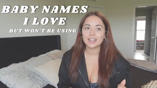 Baby names I LOVE but wont be using   50 boy amp girl names [upl. by Knarf]