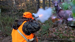 Deer Hunting the Early Pennsylvania Muzzleloader Season 2022 Hunting with a 270 YEAR OLD FLINTLOCK [upl. by Raffaello195]