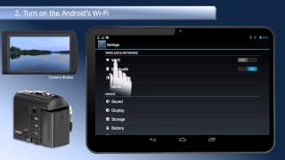 Panasonic  Camcorders  HCV550K HCV750K HCW850  Connecting an Android device using SSID [upl. by Pernick]