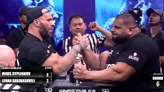 Denis Cyplenkov vs Levan Saginashvili Armwrestling [upl. by Laureen786]