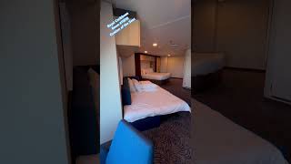 Royal Caribbean’s ship Ovation of the Seas Room  11510 7Day Alaska cruise out of Seattle WA [upl. by Eneluj]