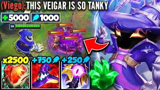 Veigar but my health and ability power scale infinitely 5000 HEALTH 1000 AP [upl. by Jacoby271]