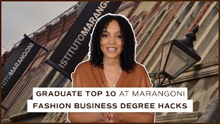 Graduate TOP of Your FASHION BUSINESS Class at ISTITUTO MARANGONI LONDON [upl. by Hum]