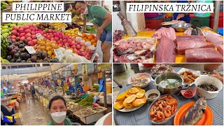 Voće i plodovi mora na Filipinima  We went to the city public market of Dumaguete Negros Oriental [upl. by Judon]