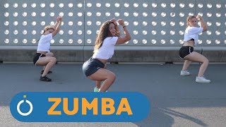 ZUMBA FITNESS para iniciantes com AGACHAMENTOS 🔝 [upl. by Baxie]