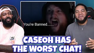 CLUTCH GONE ROGUE REACTS TO Caseoh Funny Moments Compilation 3 [upl. by Zetana755]