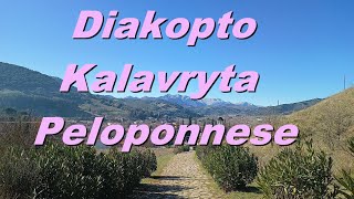 Eps 181 Sailing Etanche Diakopto Kalavryta Driving through Peloponnese Part 2 Greece Dec2023 [upl. by Ardenia]