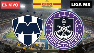 MONTERREY VS MAZATLÁN EN VIVO Jornada 9 Apertura 2024 [upl. by Eniawtna]