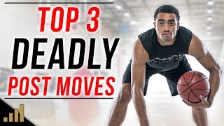 3 UNGUARDABLE Post Moves That Are EASY To Use Basketball Post Moves For Centers and Power Forwards [upl. by Dniren175]