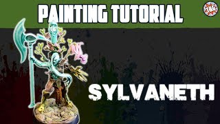 Contrast Painting Tutorial Sylvaneth  Tree Revenants [upl. by Enelav]