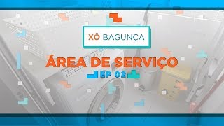 Como organizar a área de serviço  Xô Bagunça [upl. by Meggs589]