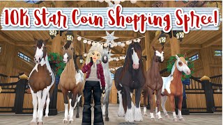 10K Star Coin SHOPPING SPREE  Star Stable [upl. by Michi]