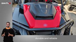 SAUTVS Sport Hood Scoop for Polaris General 1000 4 1000 XP 1000 XP4 1000 20162018 [upl. by Karolyn]