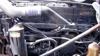 DIESEL ENGINE START CUMMINS N14 Plus 370435HP [upl. by Annaeerb]