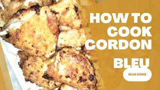 cordon bleu 👌للمبتدئات وصفة سهلة وبنينة وسريعة😋couzinty oumwalid [upl. by Cul847]