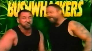 Bushwhackers Promo 1989 Superstars [upl. by Clovah]