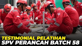 Testimonial Pelatihan SPV Perancah Batch 58 [upl. by Lorrin]