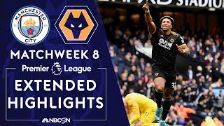 Manchester City v Wolves  PREMIER LEAGUE HIGHLIGHTS  10619  NBC Sports [upl. by Wernick]