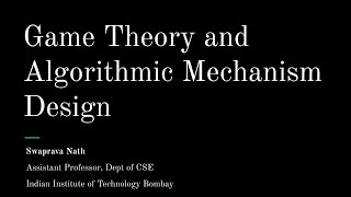 Module 28 Game Theory in Practice  P2P File Sharing [upl. by Lotsirk]