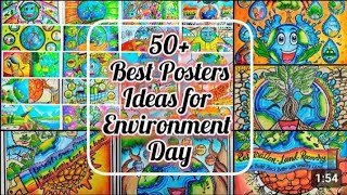 Environment Day Poster Ideas to win competition  50 plus unique Drawing ideas [upl. by Toth]