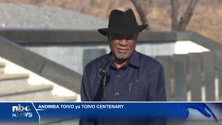 Namibians remember Andimba Toivo ya Toivo  nbc [upl. by Bacchus899]