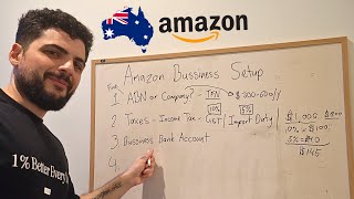 Amazon FBA Australia  Taxes amp Legal Requirements For Aussie Sellers 2024 [upl. by Reiss]