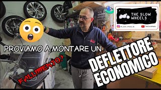 TheSlowGuide  Montiamo un deflettore economico su MT 650 [upl. by Ynohtnad214]