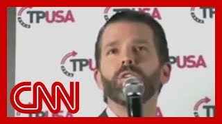 Donald Trump Jr leaves stage after boos at UCLA event [upl. by Kolodgie]