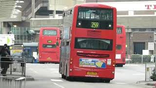 Buses at Edmonton Green 28th Feb 2012 [upl. by Pinelli114]