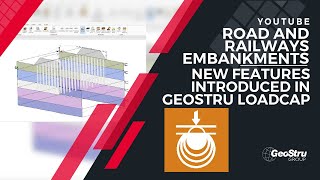 Road and Railways Embankment a new features introduced in GeoStru Loadcap [upl. by Baese412]