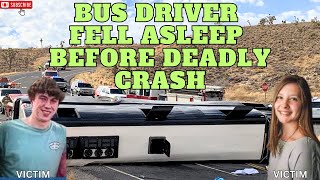 Grand Canyon Tour Bus Driver Falls Asleep amp Causes Fatal Crash [upl. by Anirbus]