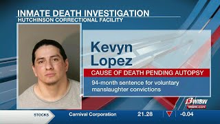 Hutchinson Correctional Facility inmate death investigated [upl. by Ylenats729]