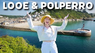 Day Trip to Looe amp Polperro on Cornwalls Stunning South Coast  UK Travel [upl. by Kaitlin51]