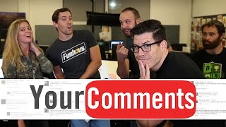 WE TRAPPED YOU  Funhaus Comments 44 [upl. by Hope]