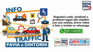 INFOTRAFFIC PAVIA  LAVORI IN CORSO 2831 OTTOBRE [upl. by Intruoc377]