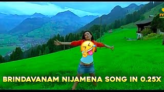 Brindavanam nijamena song in 025x [upl. by Nida22]