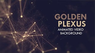 Motion Background Plexus Moving Animated Lines HD Backdrop [upl. by Ociredef318]