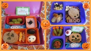 Halloween Bento Lunches October [upl. by Urial]