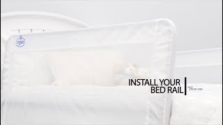 Regalo Baby Double Sided HideAway Bed Rail Installation [upl. by Nwahsid]