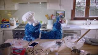 Cookie Monster Siri Commercial [upl. by Lemal]