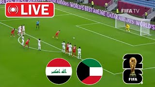 مباشر  الكويت ضد العراق  تصفيات كأس العالم 2025 آسيا  لعبة بيس 21 [upl. by Magnus]