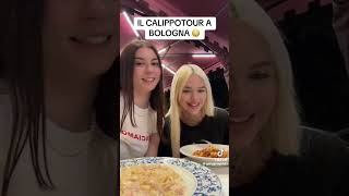 Calippo Tour mangiare a Bologna Ambra Bianchini e Lovely Paolina calippotour chinotto [upl. by Notsle]