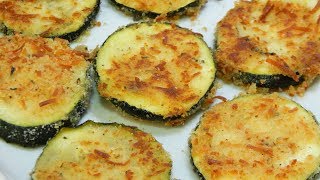 Receta fácil de calabacín con un gratinado crujiente de queso [upl. by Shiroma]