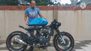 GPX Gentleman 200  Ep7  Project Cafe Racer 20  One bike 4 looks [upl. by Sewole]