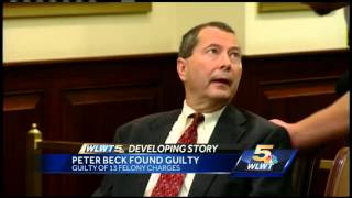 Former Warren Co lawmaker Peter Beck guilty on 13 charges [upl. by Eilyw714]