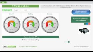 QlikView Buttons [upl. by Analem]