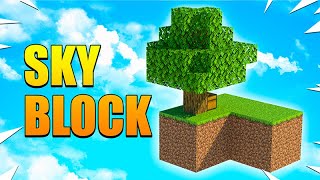 Minecraft SKYBLOCK pero cada 60 segundos OBTENGO un item aleatorio [upl. by Soni]