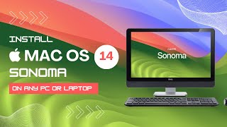 How to install macOS 14 Sonoma  Hackintosh macOS 14 Installation and Setup Tutorial 2023 [upl. by Gessner6]