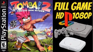 Tomba 2 The Evil Swine Return PS1 100 ALL 1334 Events Longplay Walkthrough HD 60FPS [upl. by Tarsus]